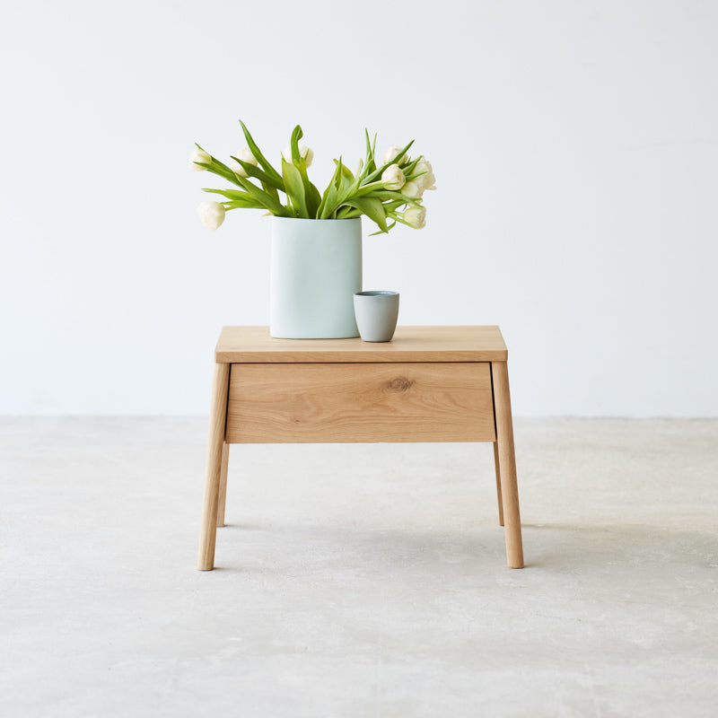Air Bedside Table Oak