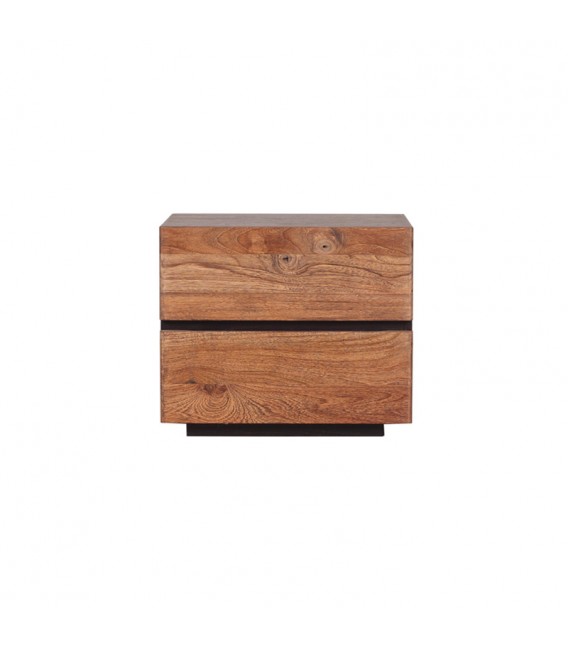 Mountain 2 Drawer Nightstand