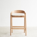 Inlay Counter Stool Oak Frame
