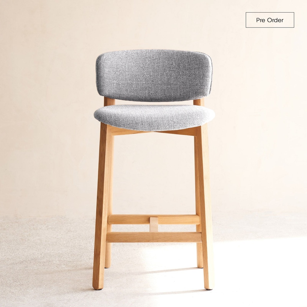 Pinta Counter Stool Oak Frame