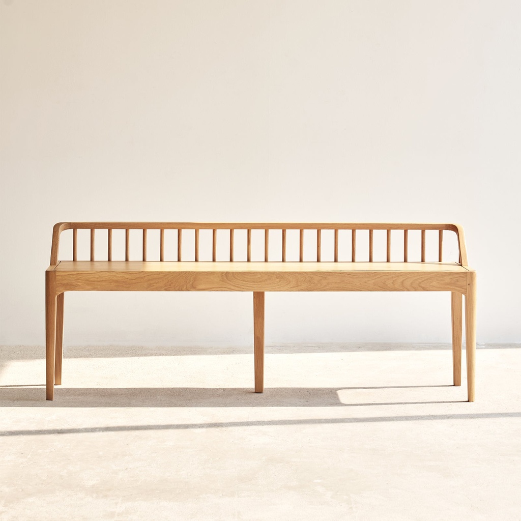 Spindle Bench Oak