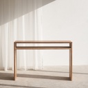 Java Console with Shelf Teak