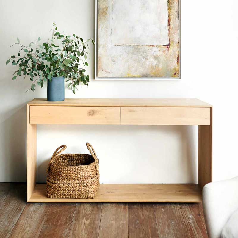 Nordic Console Oak 160cm