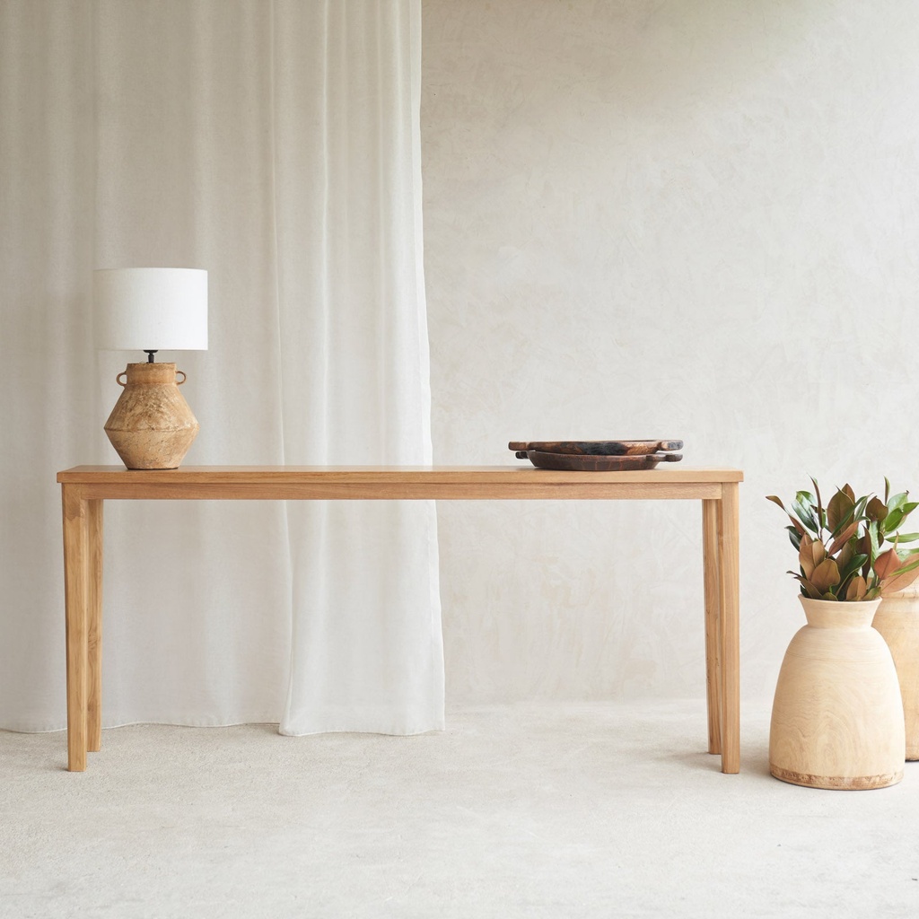 Rustic Java Teak Console Natural