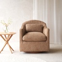 Millie Swivel Armchair Amber