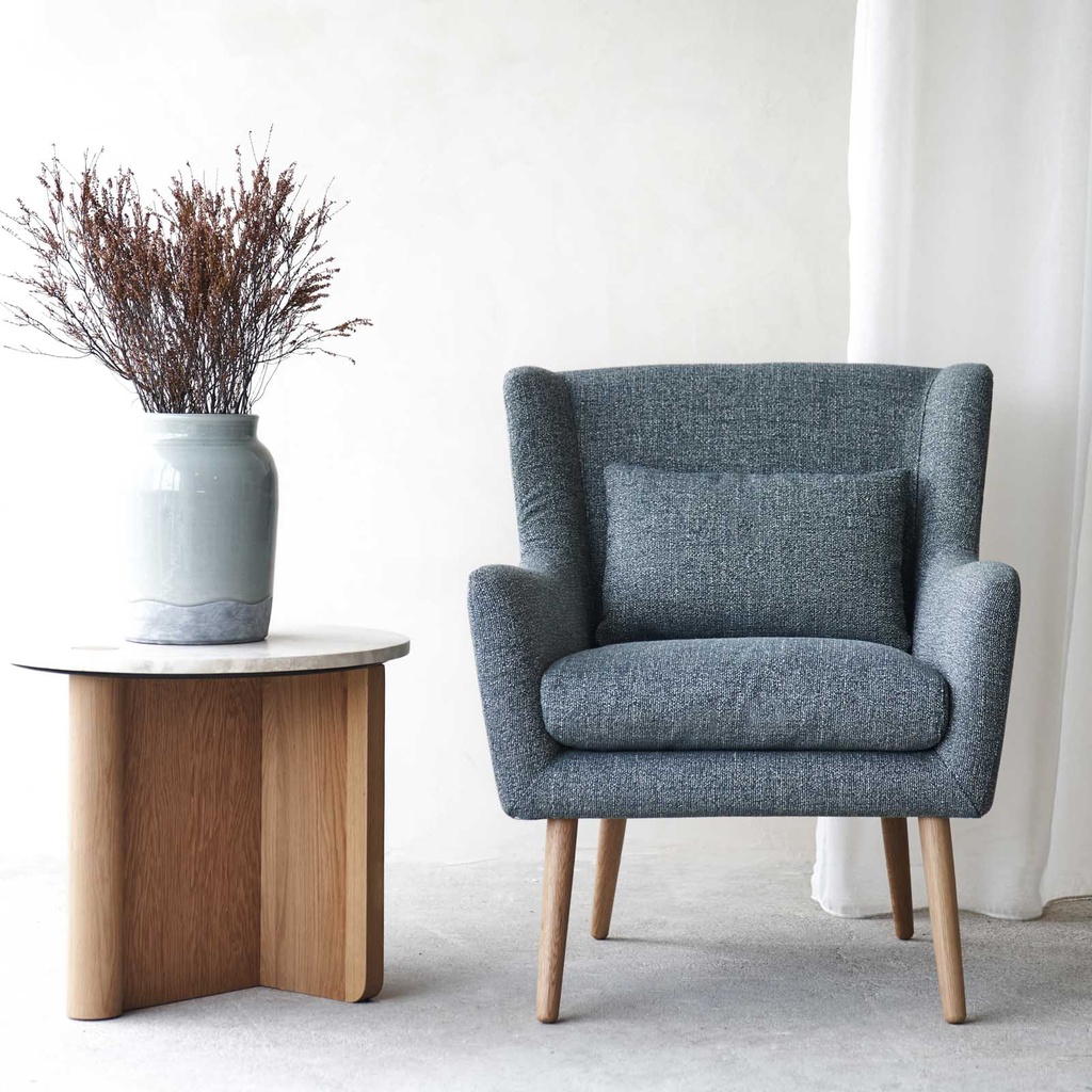 Nelly Fabric Armchair Alga