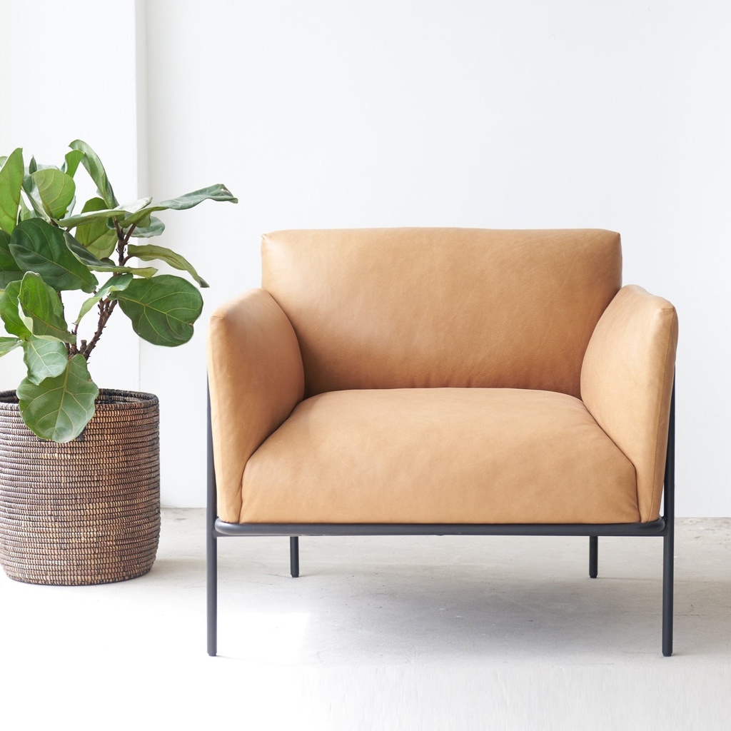Scribe Leather Armchair Canyon