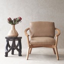 Sensu Armchair Bespoke Fabric Leather
