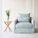 Sloopy Fabric Armchair Celadon