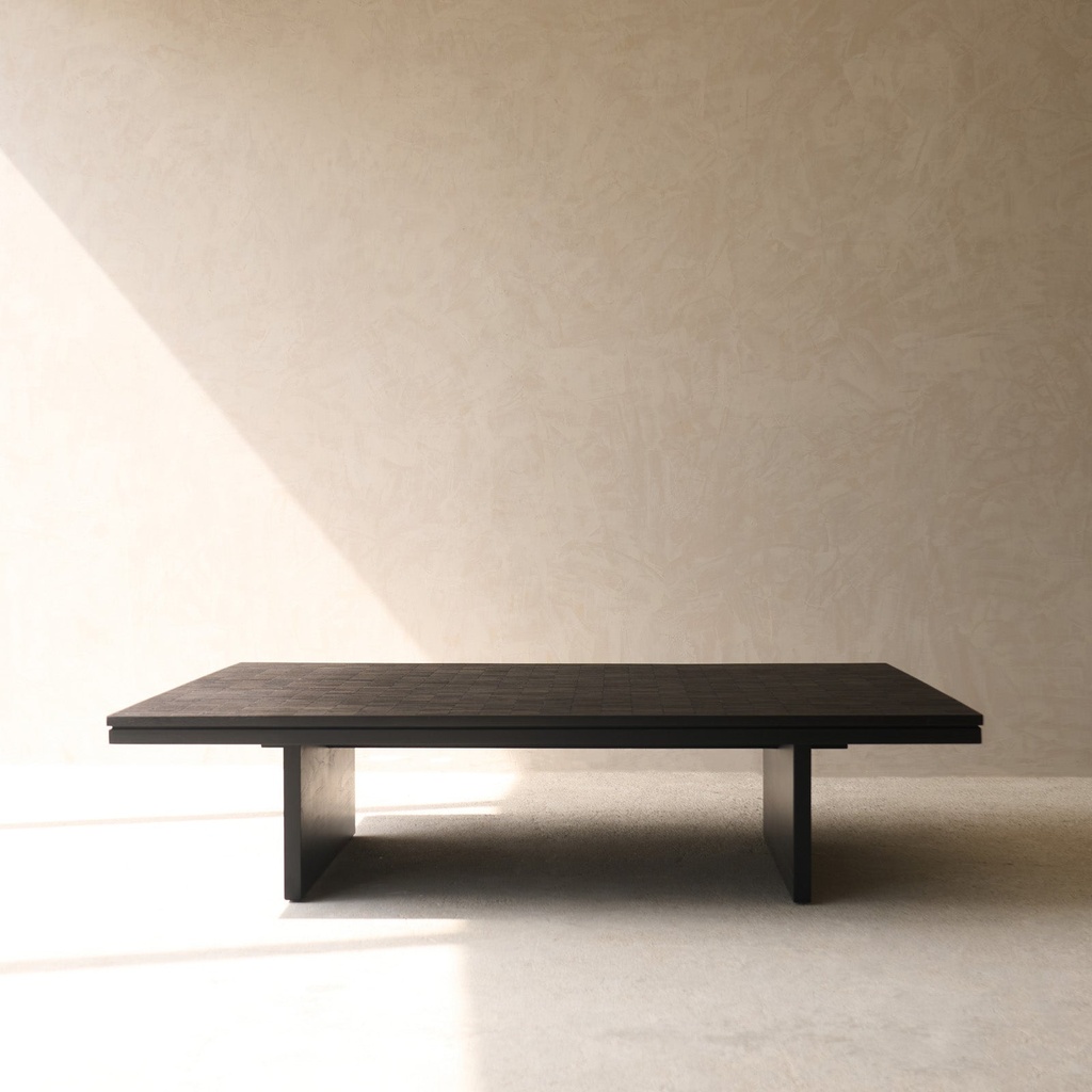 Grooves Coffee Table Teak