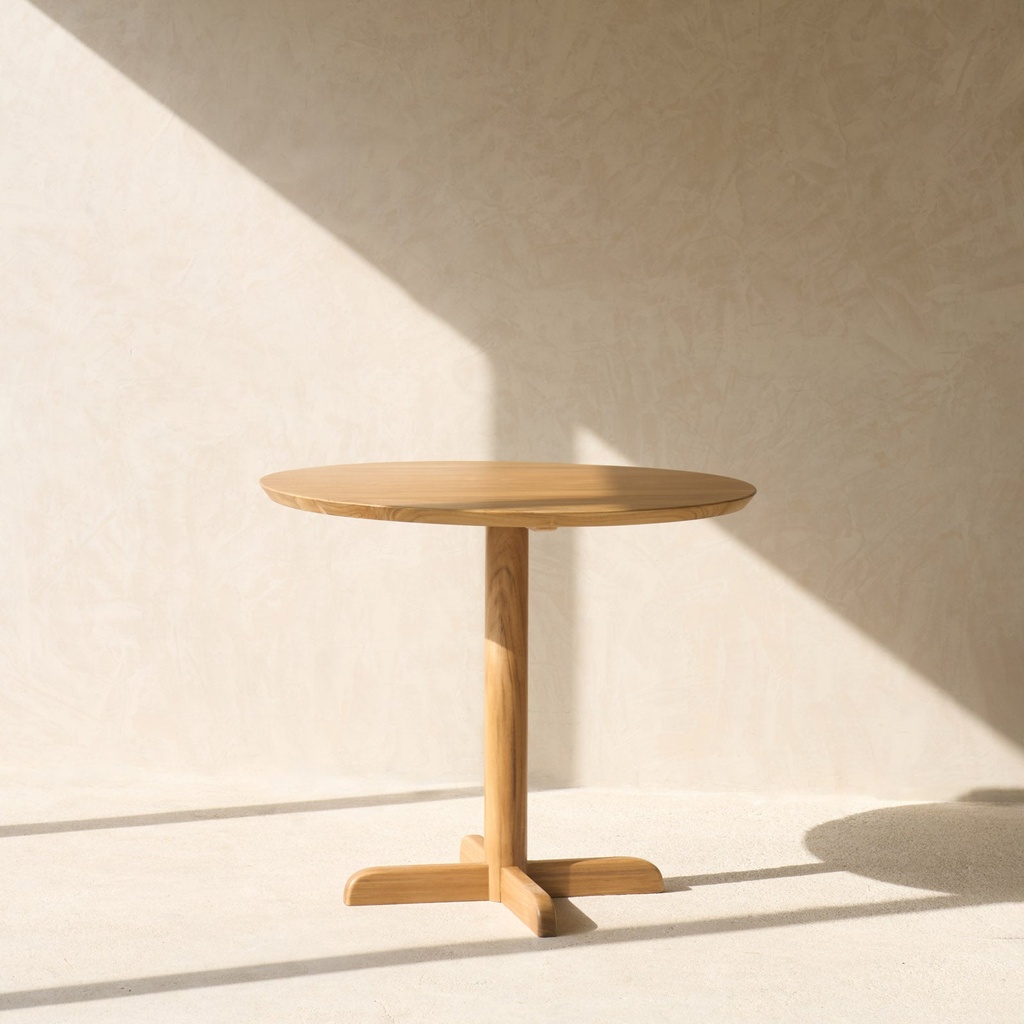 Cafe Table Teak 90cm