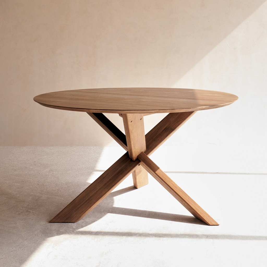 Circle Dining Table Teak