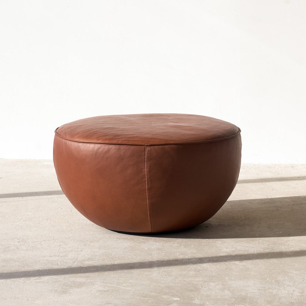 Fable Leather Ottoman Saddle 70cm