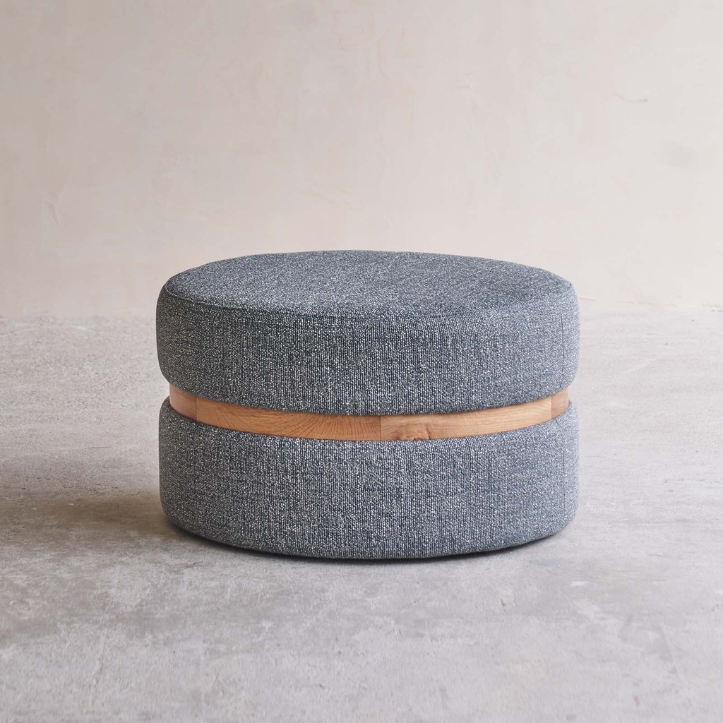 Saga Fabric Ottoman