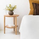 Bok Side Table Oak 43cm
