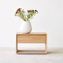 Nordic Bedside Table Oak 37cm