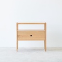 Spindle Bedside Table Oak